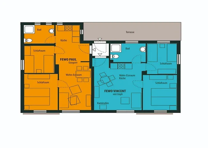 Gemuetliche Ferienwohnung Auf Der Insel Poel * 因塞尔波埃尔